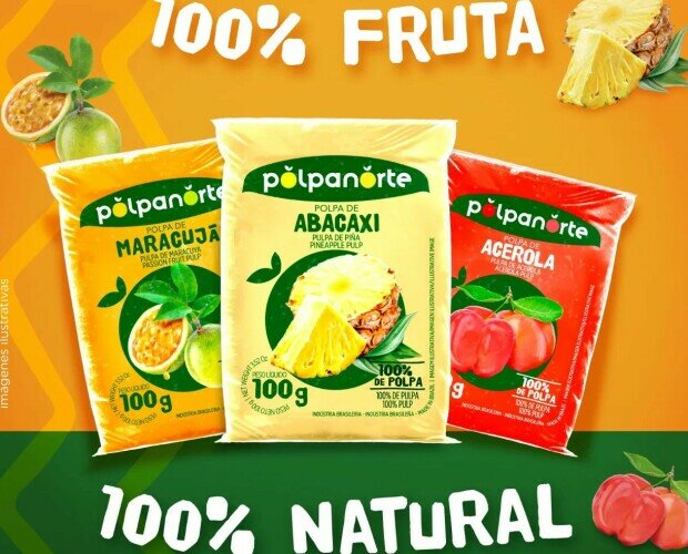 Pulpas de Frutas Congeladas. Pulpas de frutas exóticas congeladas en formatos de 100g