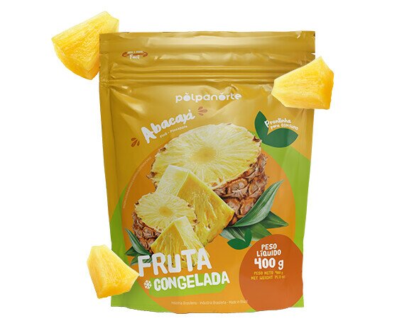 Fruta congelada. Listo para consumir en cualquier momento, incluso fuera de temporada