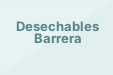 Desechables Barrera