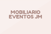 MOBILIARIO EVENTOS JM