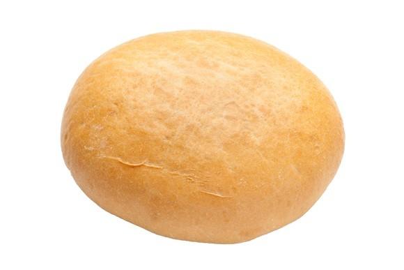 Pan de hamburguesa. Miga blanca y alveolada de corteza suave