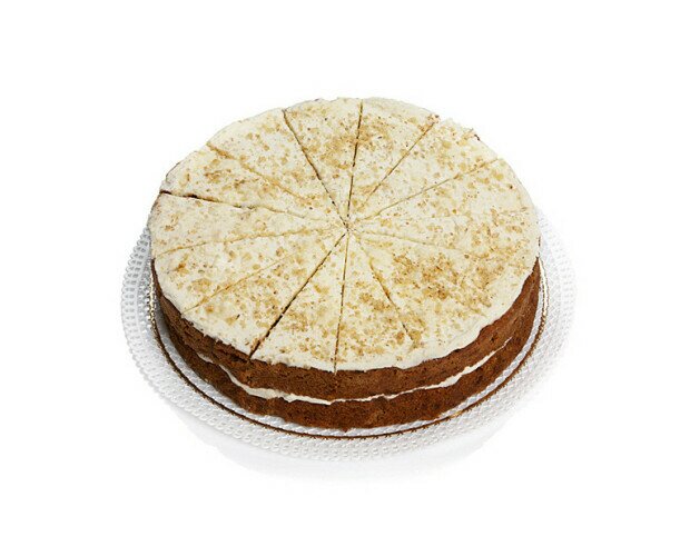 Carrot Cake 1450 g. Descongelar a temperatura ambiente